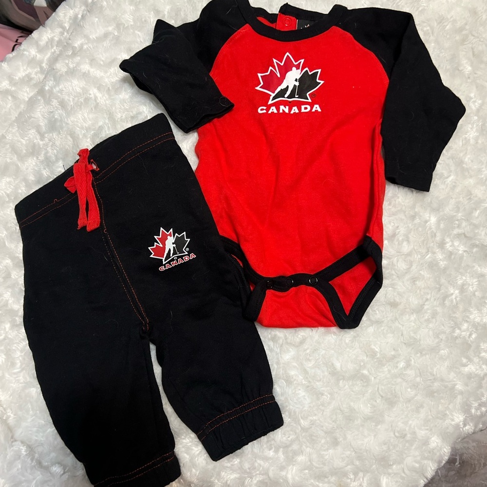 Team Apparel Kids Matching Set - Red and Black